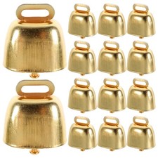  15 pezzi di bovine campane metalliche pendenti pendenti di bovini di bestiame