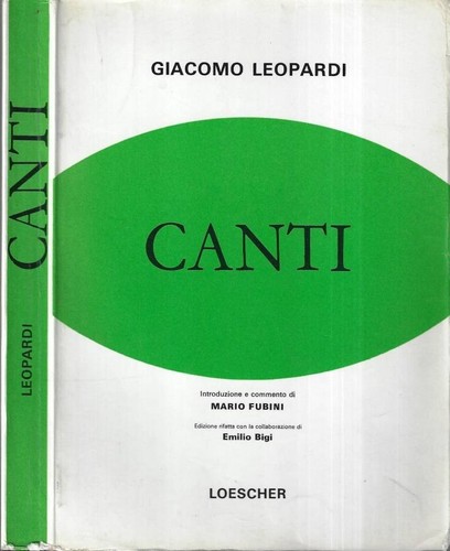 Canti giacomo leopardi ied - canti,