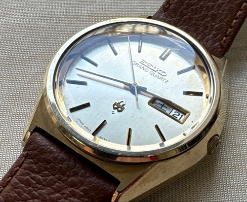 Seiko grand quartz cap gold - grand,