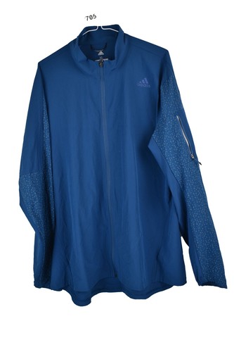 Giacca vento adidas blu - giacca, a
