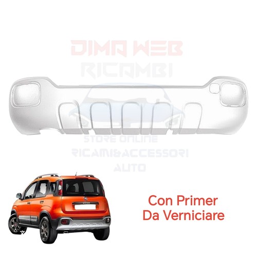 Spoiler paraurti posteriore - paraurti,