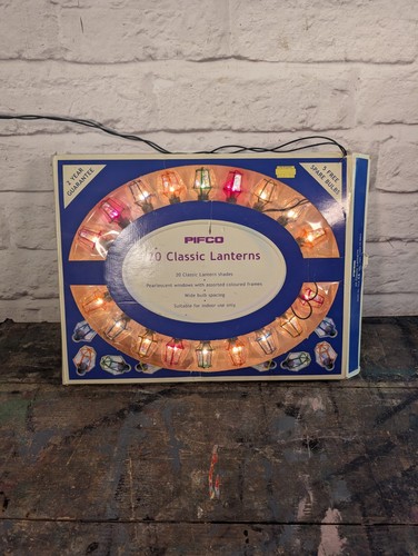 Luci vintage pifco lanterne - luci,