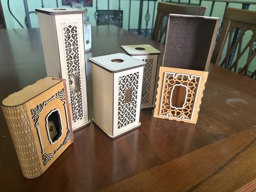 Scatola legno per - in,