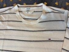 Tommy Hilfiger Denim Maglia Uomo XXL – Originale 92% cotone 4% cachemire 