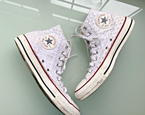 Sneakers converse pizzo - sneakers, bianco