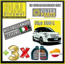 Kit Tagliando+OLIO FIAT 500 L