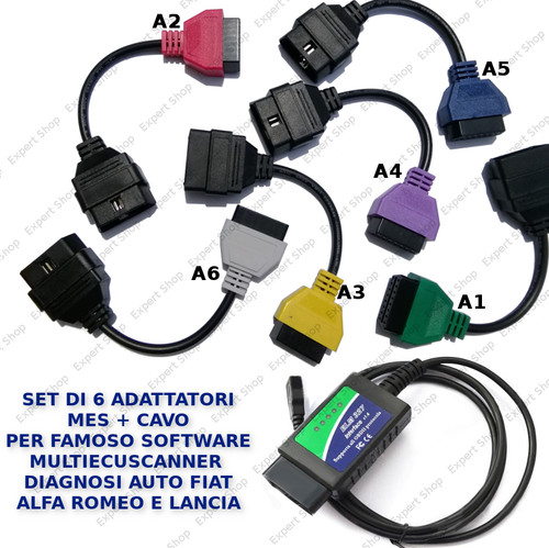 Set completo adattatori - completo, 6