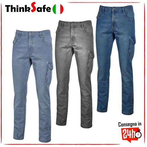 Jeans lavoro elasticizzato - jeans,