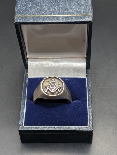 Anello massonico argento - anello,