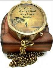 Antica bussola tascabile