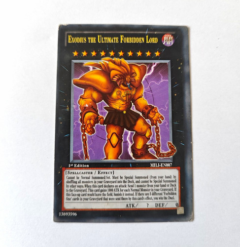 Konami tcg exodius - yu-gi-oh!,