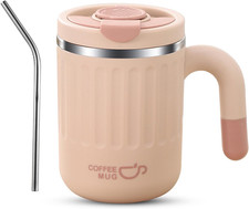 Termos Caffè, Tazza Termica, 480Ml Bicchiere Termico a Prova Di Perdite Con Pagl