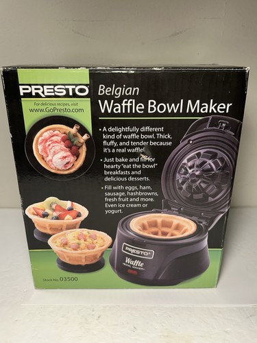 Presto belgian waffle bowl - presto,