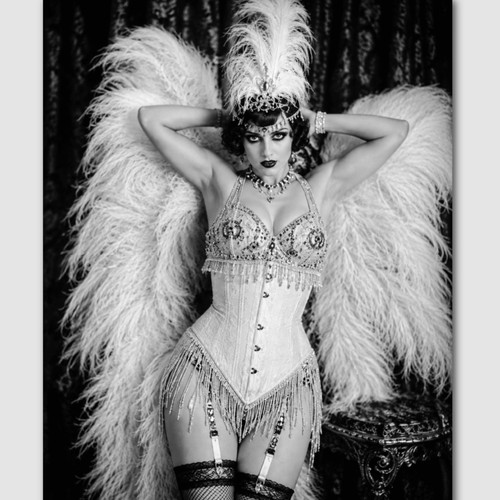 Showgirl stampa anni - , 20