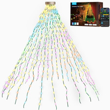 Luci Albero Di Natale, 480 Leds RGBIC Mantello Luci Intelligenti per Albero Di N