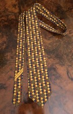 CRAVATTA FIRMATA VALENTINO ORIGINALE IN SETA PURA 100%