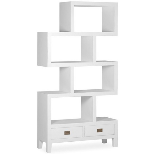 Libreria legno bianca francese - libreria,