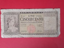 ITALIE BILLET 500 LIRE TYPE