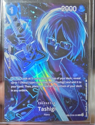 One piece tcg - tcg, tashigi
