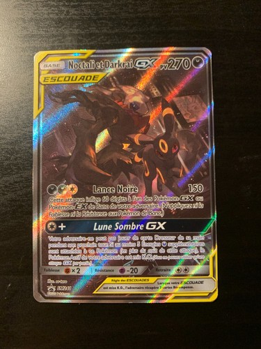 Carte pokémon noctali et - pokémon,