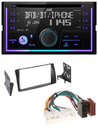 Jvc mp3 usb - 2din, dab