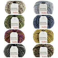 Katia - SAVANA MOULINE - lana - filato - 50g - LL 90m - (8,50€/100g)