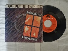 SIOUXSIE AND THE BANSHEES  - 7" 45 GIRI - happy house 