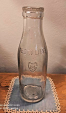 Vecchia bottiglia latte vetro