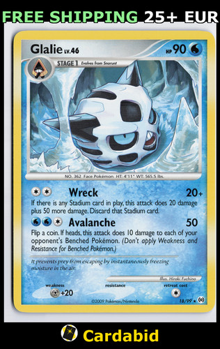 Glalie 18 99 arceus - -,