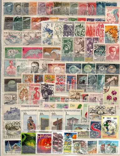 Lotto francobolli pagine - francobolli,