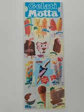 Tabella Gelati Vintage Motta 