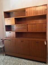 Libreria Con Letto In Teak Anni ‘50