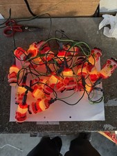 Luci Di Natale Vintage Anni 80 Babbo Natale