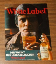 Rara Pubblicità WHITE LABEL