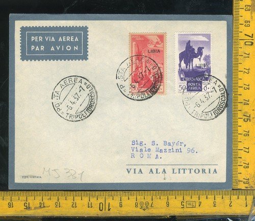 Regno posta aerea 1937 primo - 1937,
