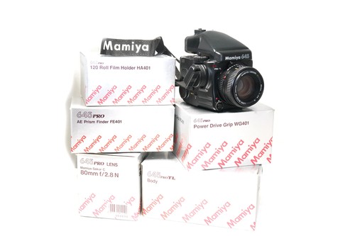 Kit mamiya 645 pro con - 645, tl