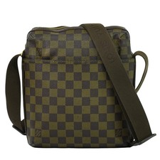 Borsa a tracolla Louis Vuitton Trotteur Beaubourg N41135 Damier Ebene tela marrone