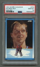 1991 PATRICK ROY PSA 10 GEM-MT
