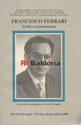 Francesco ferrari atti del - atti,