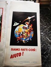 LOCANDINA CINEMA - SIAMO FATTI COSI, AIUTO - GIANNI PROIA