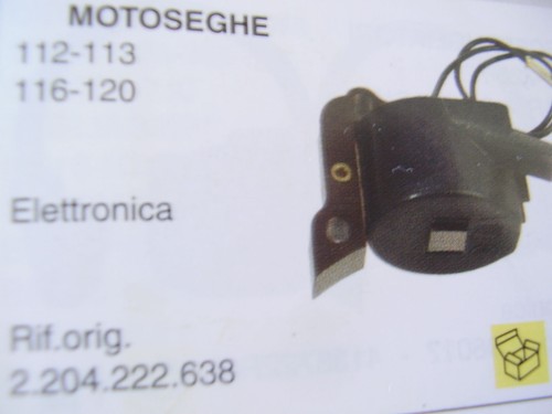 Bobina accensione dolmar - bobina,