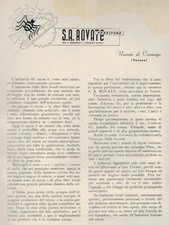 PUBBLICITA' VINTAGE 1949 