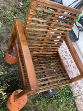 Poltrona In Legno Per Giardino 