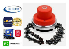 BOBINA CON CATENA 65mm RASA ERBA  GIARDINO