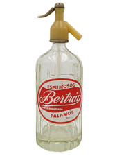 BERTRA'N ESPUMOSOS PALAMOS  SELZ SIFONE D'EPOCA PUBBLICITARIO