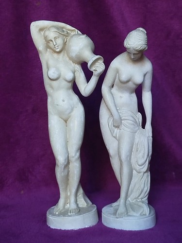 Due statuine neoclassiche - due, in