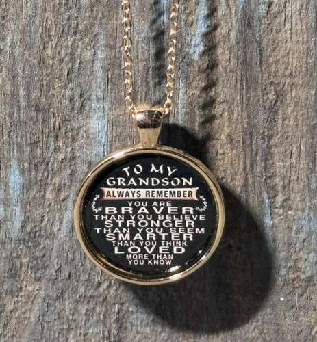 Collana uomo oro con - in,