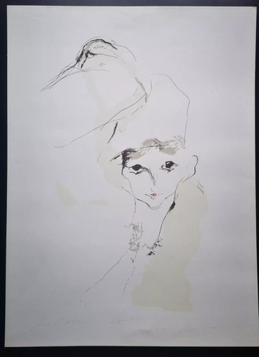 Litografia prova autore - litografia,