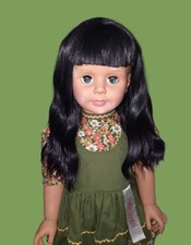 PARRUCCA jet nera per Patti