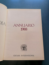 ENCICLOPEDIA GROLIER - ANNUARIO 1988 - AA.VV. - Editrice Eraclea